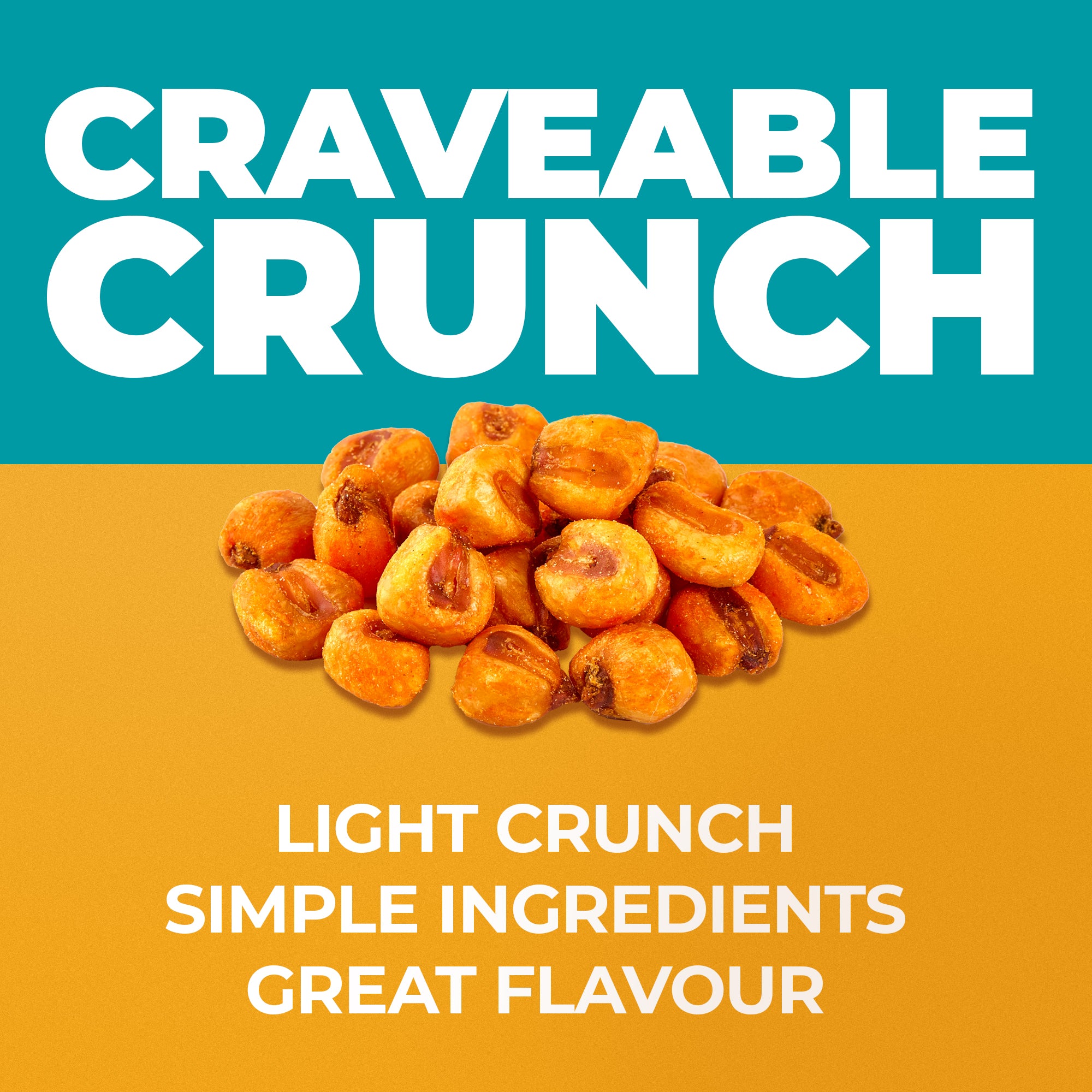 Knusprige Mais-Snacks
