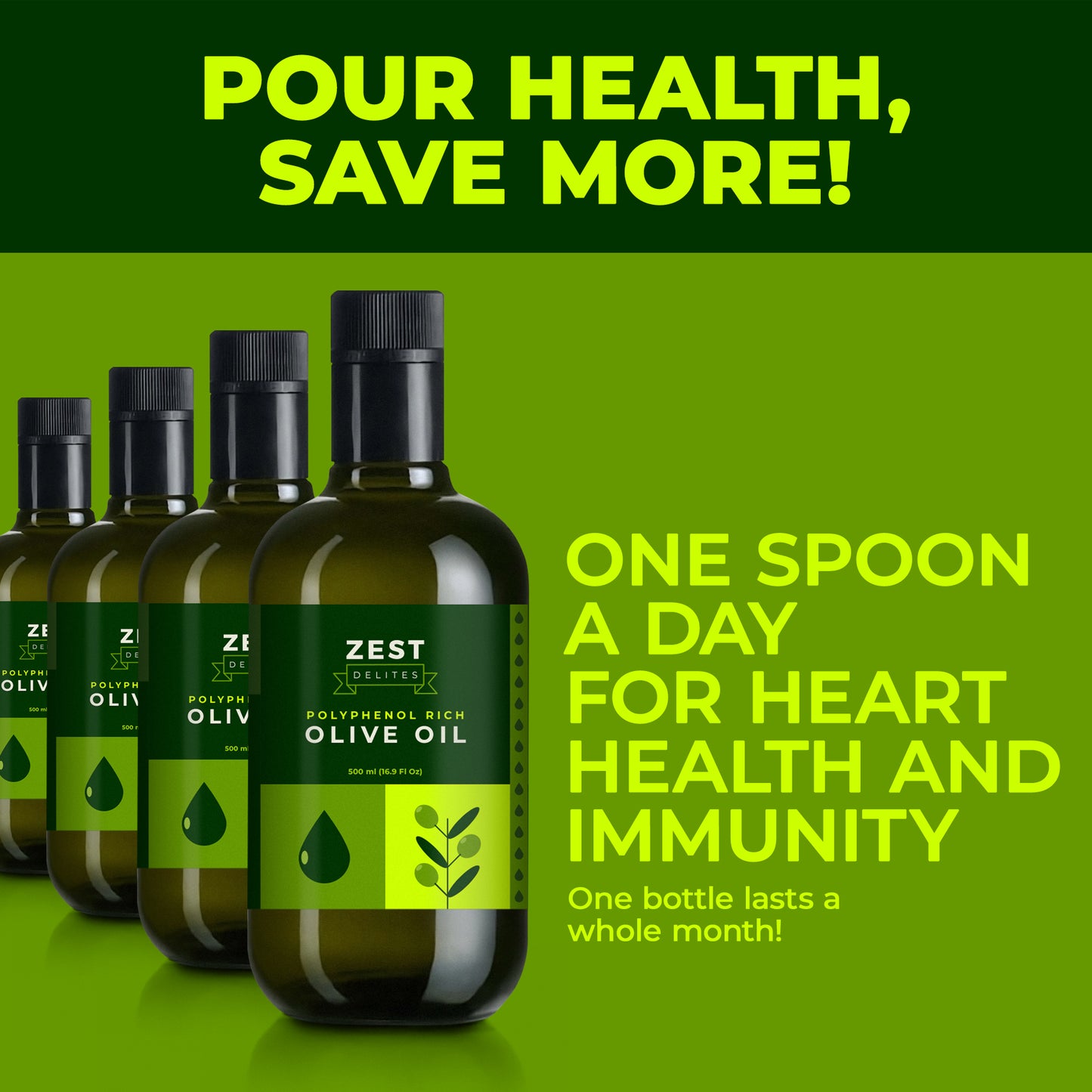 Polyphenol Rich Olive Oil Extra Virgin