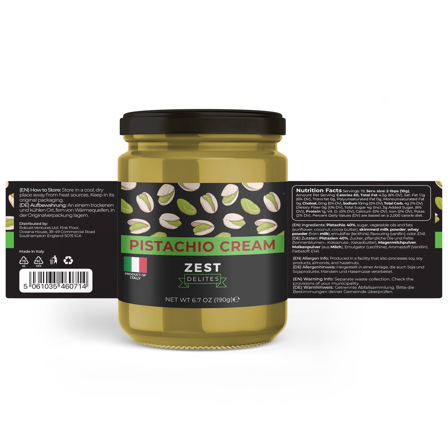 Pistachio Cream