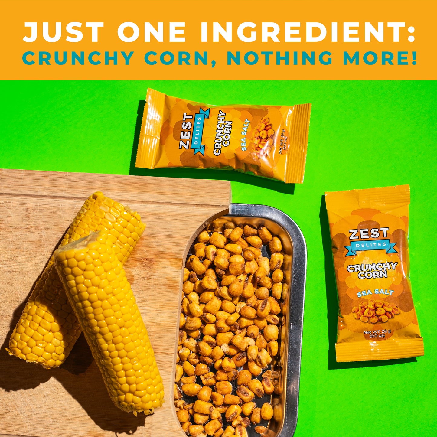 Crunchy Corn Snacks