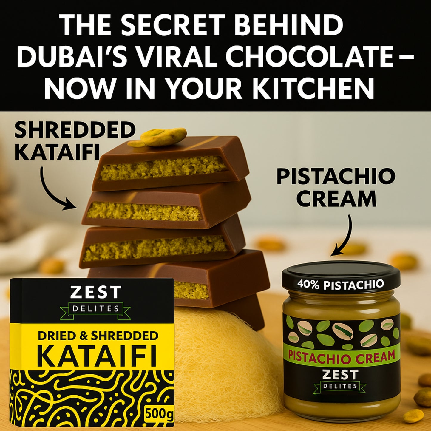 Kataifi Shredded Fillo Dough-3.53 OZ