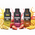 Zest Delites+ Energy Gel Strawberry | Mango | Lemon Variety Pack 24— Real Fruit, Gut-Friendly Running Fuel
